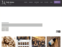 Tablet Screenshot of kuaforfethiayhan.com